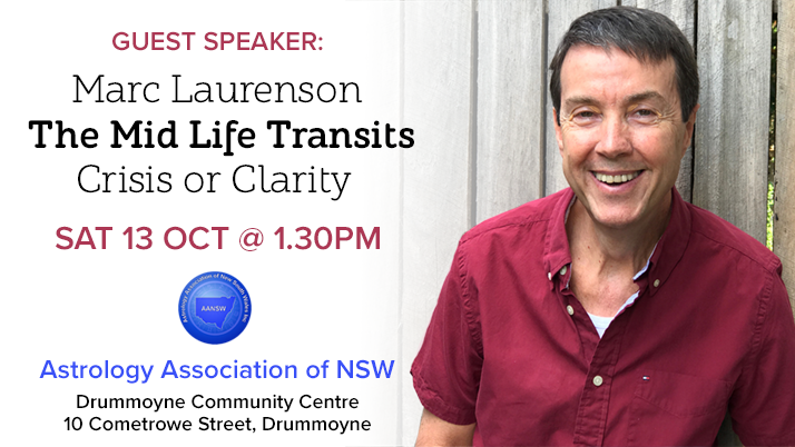 Marc Laurenson Guest Speaker for October at AANSW